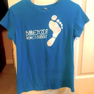 Barefoot wine T-shirt